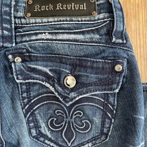 Rock Revival Womens Jeans Sz 27 #RJ820TT6 Sasha